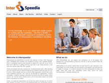 Tablet Screenshot of interspeedia.com